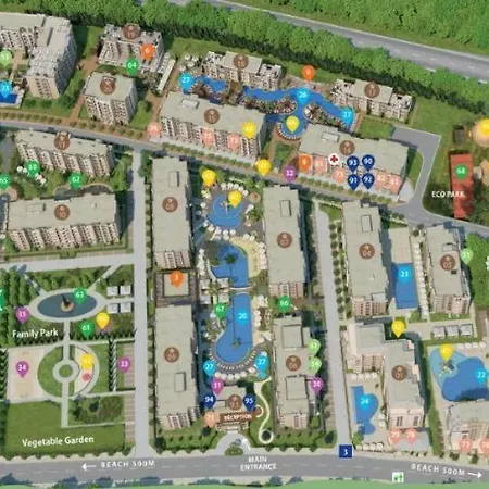 Cascadas, с 1 спальней ,2кк Apartmán *